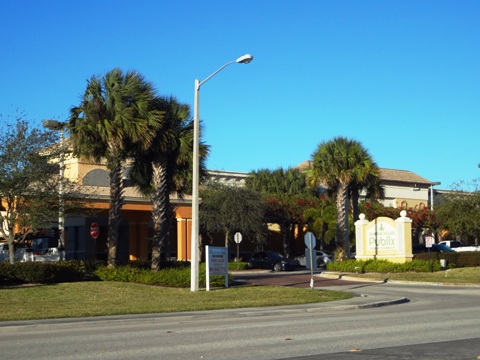 Publix Shopping Center is just west of High Ridge Road at Gateway Boulevard